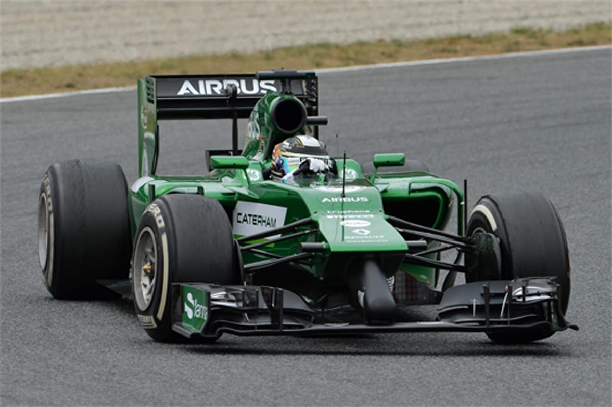 ケータハム：小林可夢偉はマシントラブルでリタイア （F1スペインGP）
