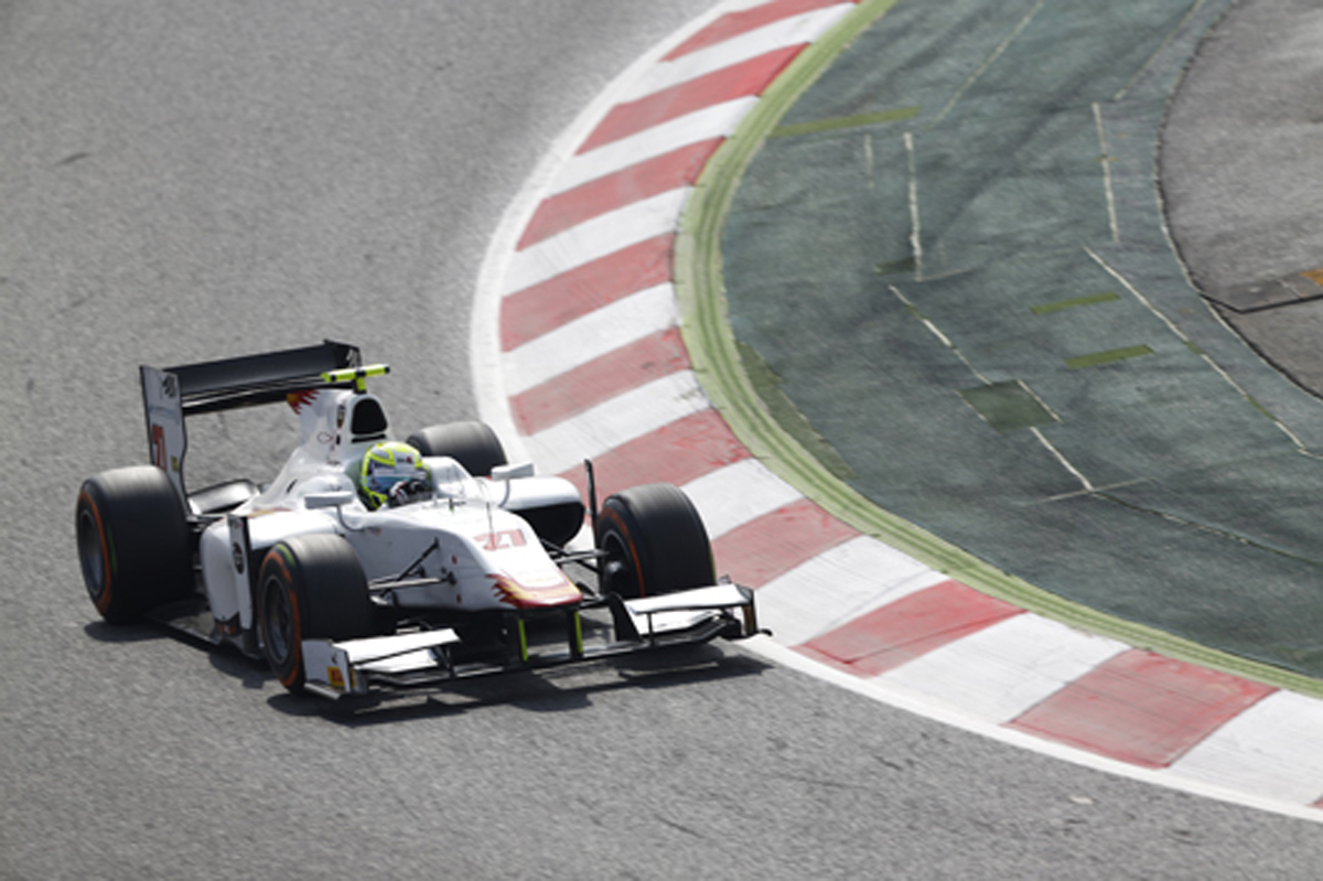 佐藤公哉、GP2第2戦のレース2は15位