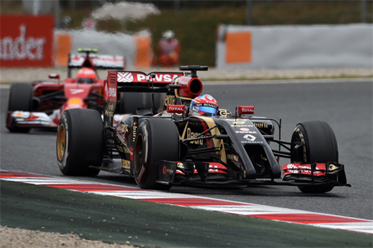 ロータス:グロージャンが今季初ポイント (F1スペインGP)