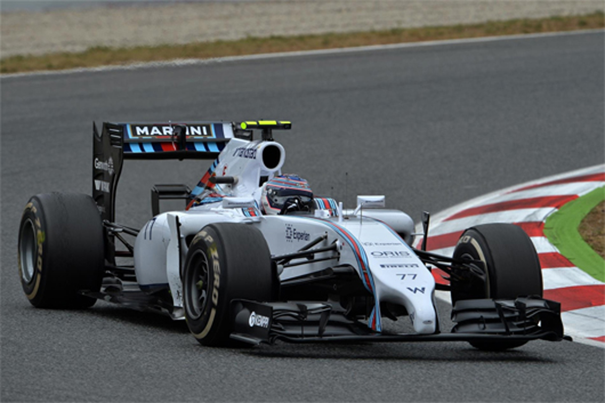 ウィリアムズ:ボッタスが自己ベストタイの5位 (F1スペインGP)