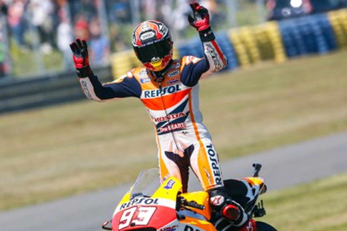 MotoGP：マルク・マルケスが史上最年少の5連勝を達成