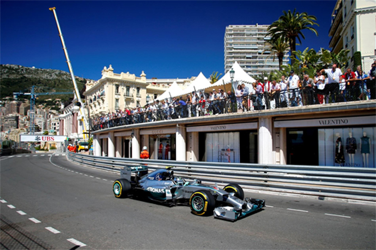 F1モナコGP 予選:ニコ・ロズベルグがポールポジション