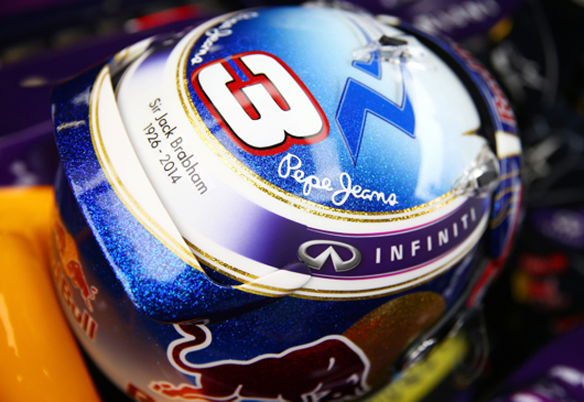 ダニエル・リカルド：F1モナコGP 特別ヘルメット