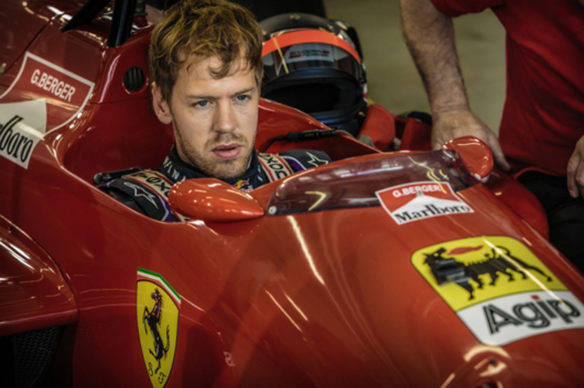 【動画】 セバスチャン・ベッテル、フェラーリ F1 87-88Cで走行