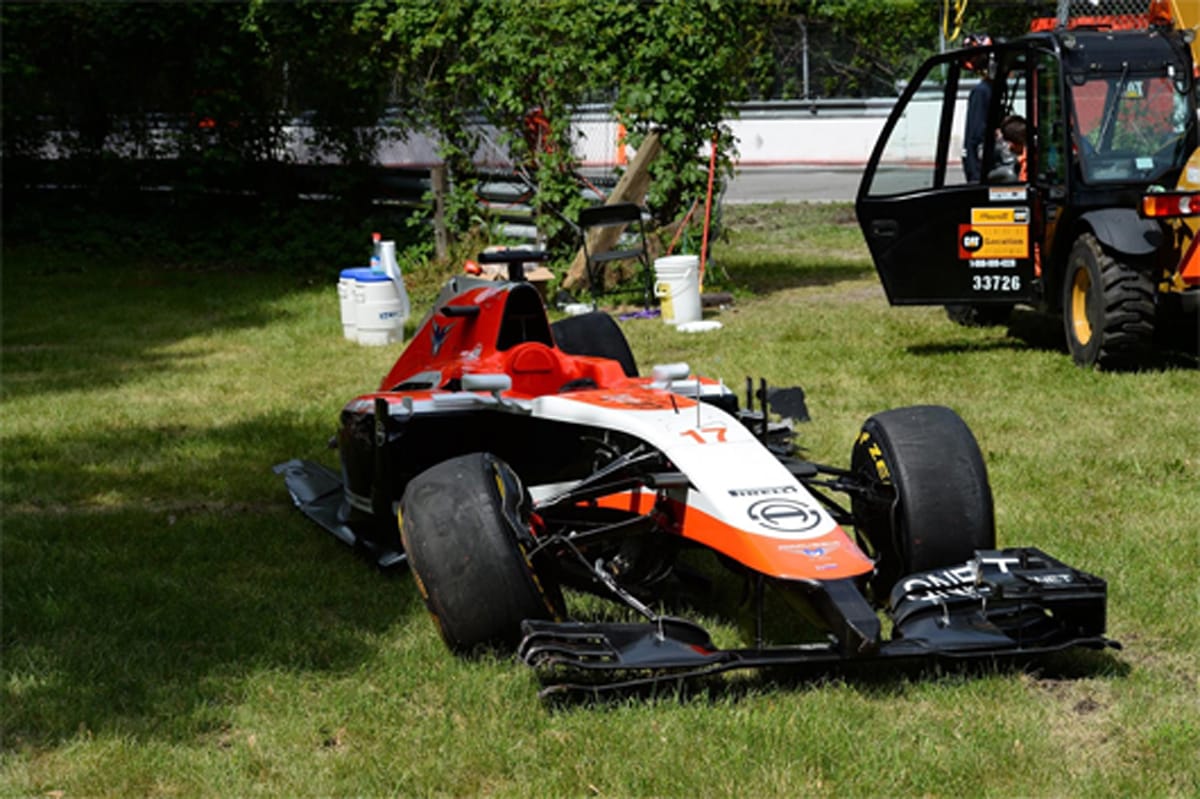 マルシャ：チームメイト同士の接触でダブルリタイア （F1カナダGP）