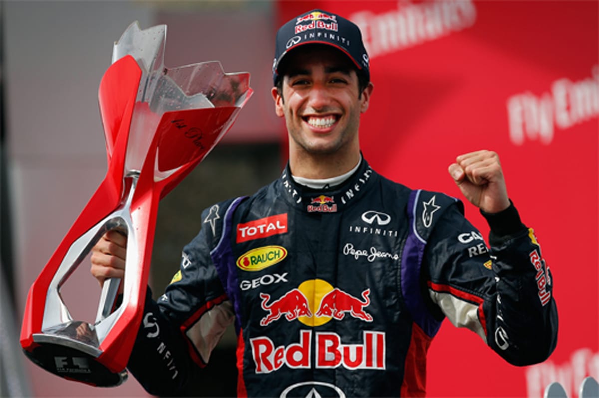 ダニエル・リカルド、F1初優勝に「まだ実感が湧かない」