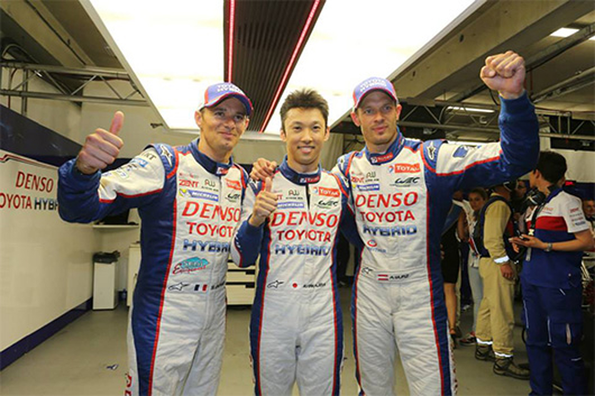 中嶋一貴、ル・マン24時間レースで日本人初ポールポジションを獲得!