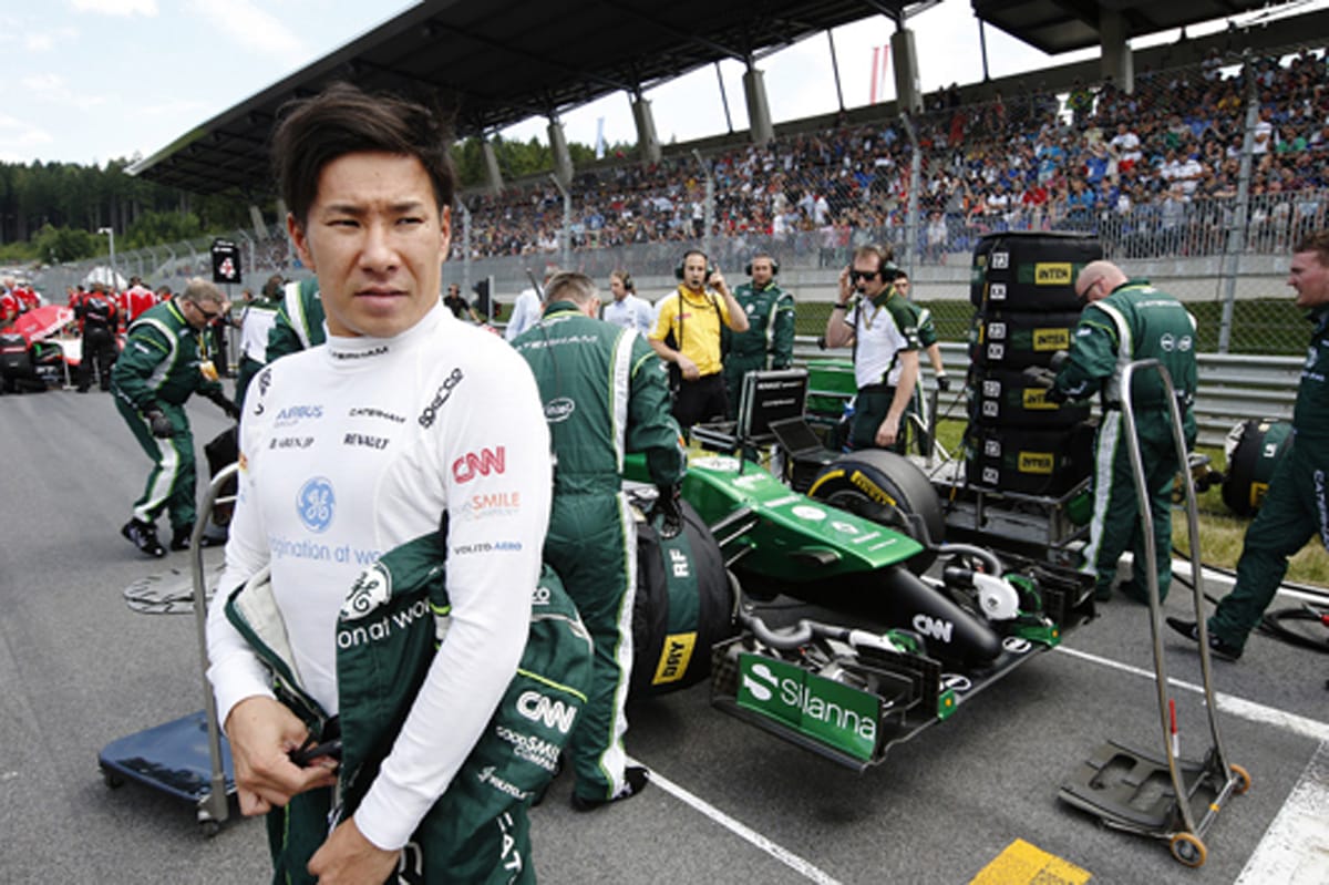 小林可夢偉 「なぜかチームが1ストップ戦略に変更した」