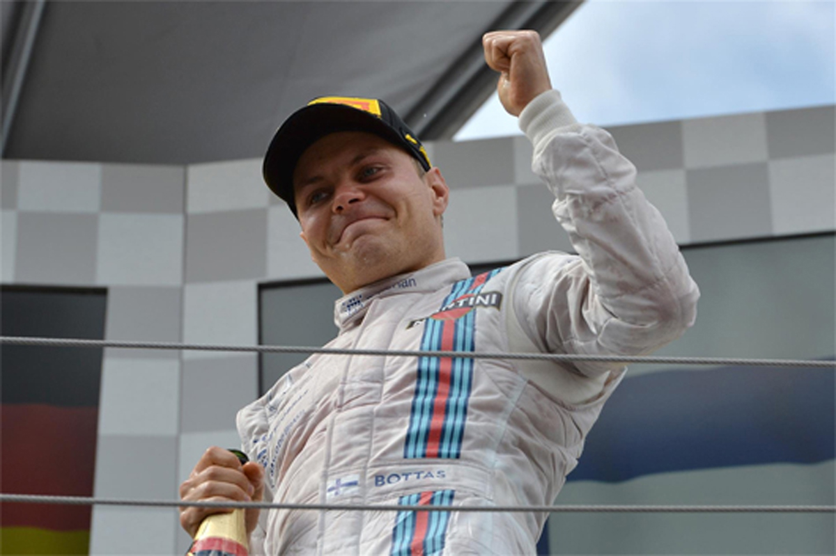 ウィリアムズ：バルテリ・ボッタスが初表彰台 （F1オーストリアGP）