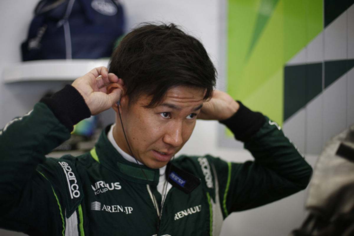小林可夢偉、ケータハムF1撤退報道に「自分の仕事に集中するだけ」