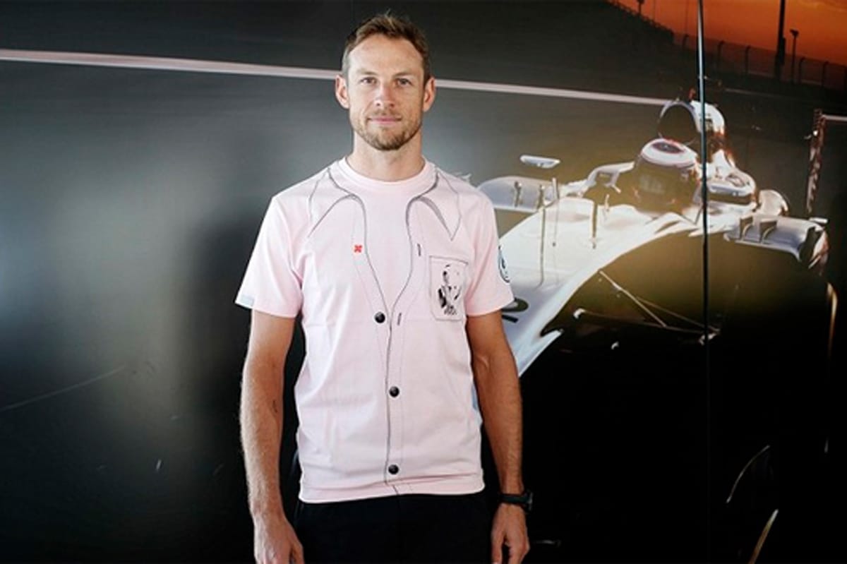 ジェンソン・バトン 「父親が幸運をもたらしてくれることを願っている」