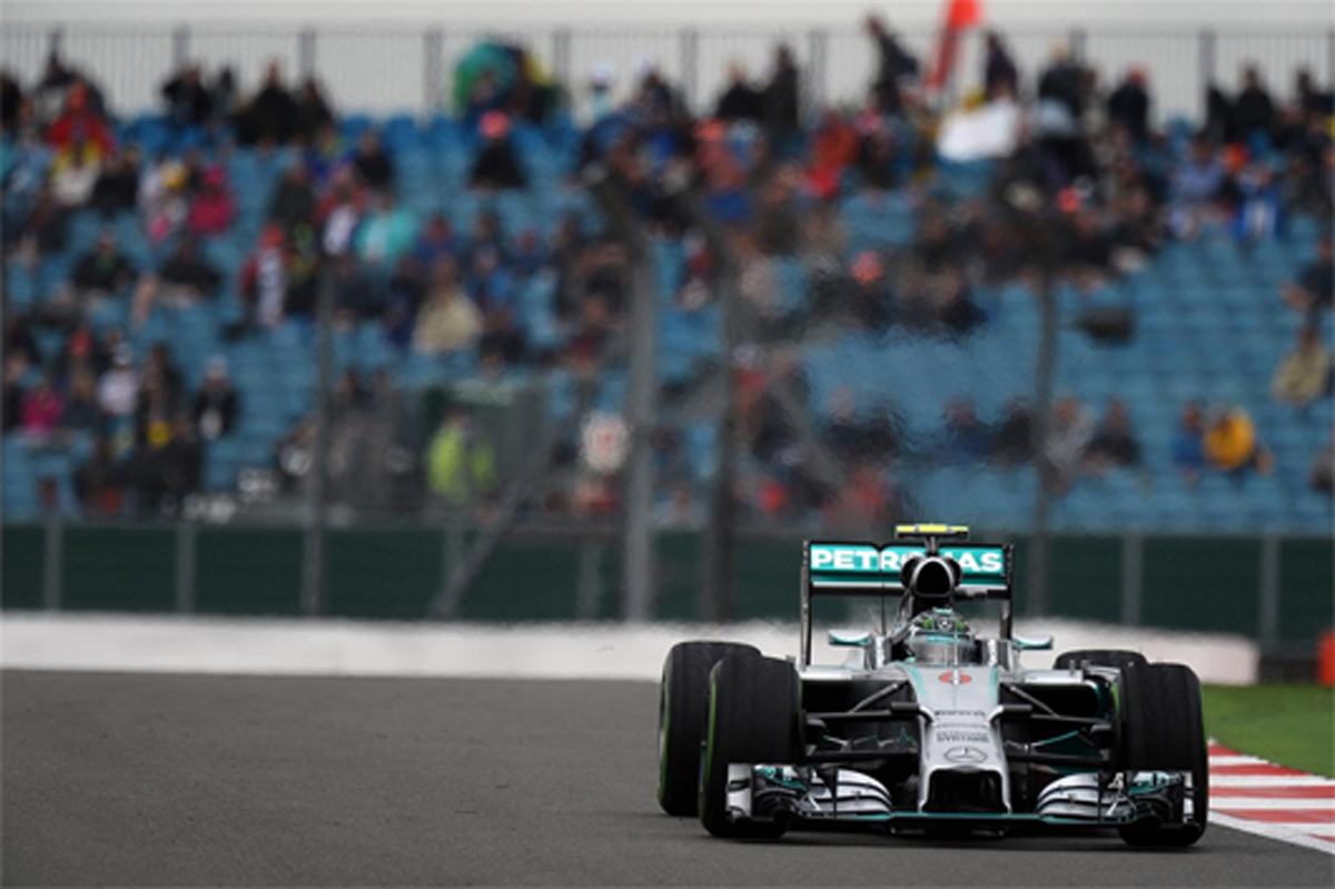 F1イギリスGP 予選:ニコ・ロズベルグがポールポジション