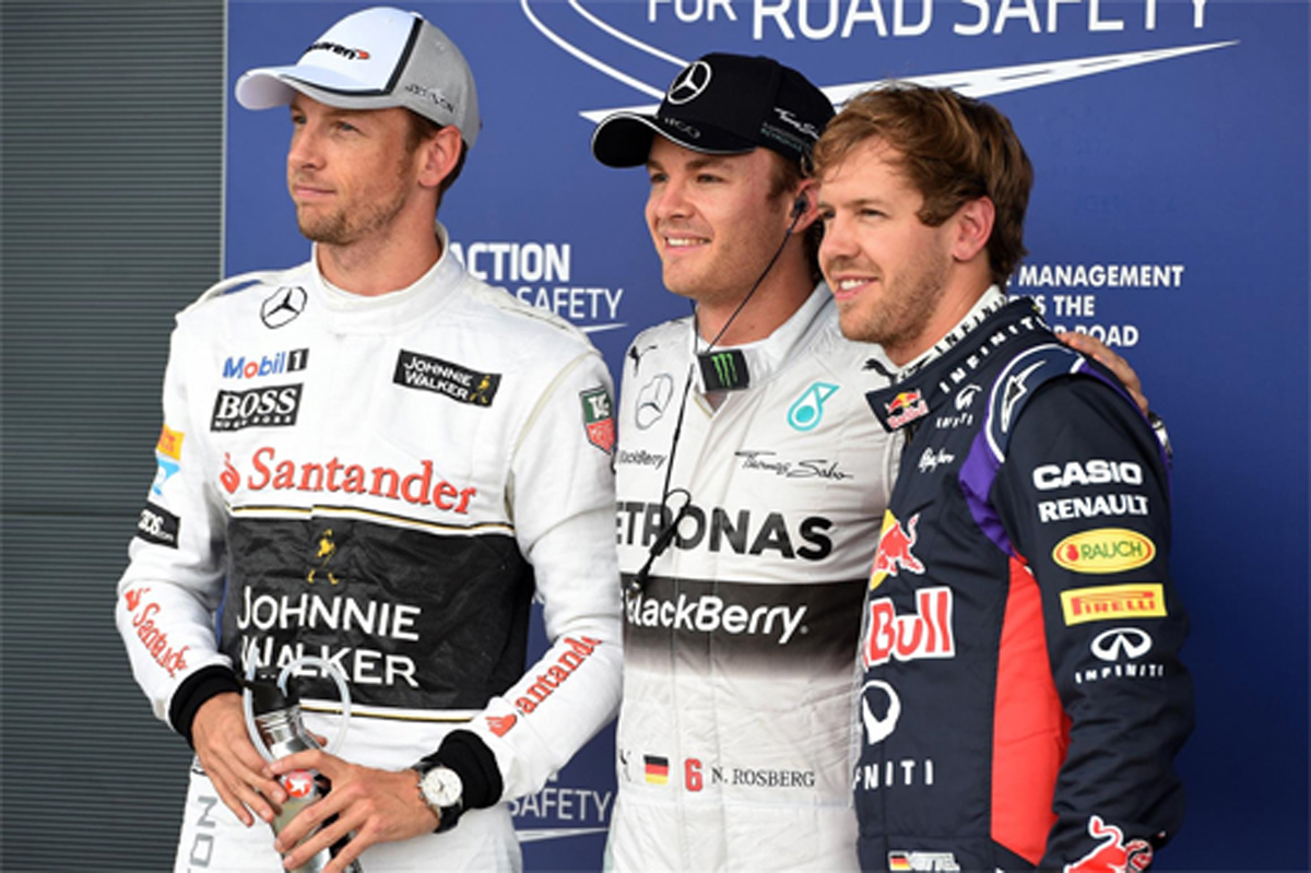 2014年 F1イギリスGP：スターティンググリッド