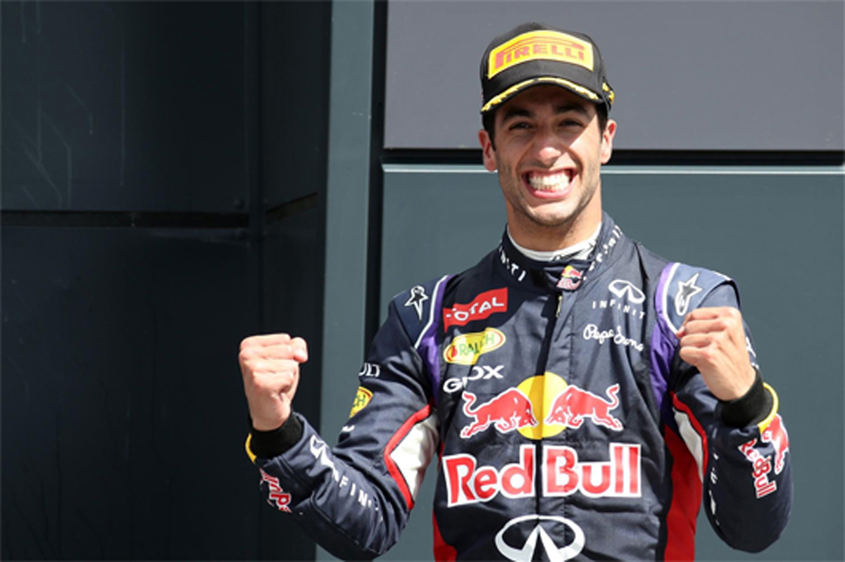 レッドブル：ダニエル・リカルドが3位表彰台 （F1イギリスGP）