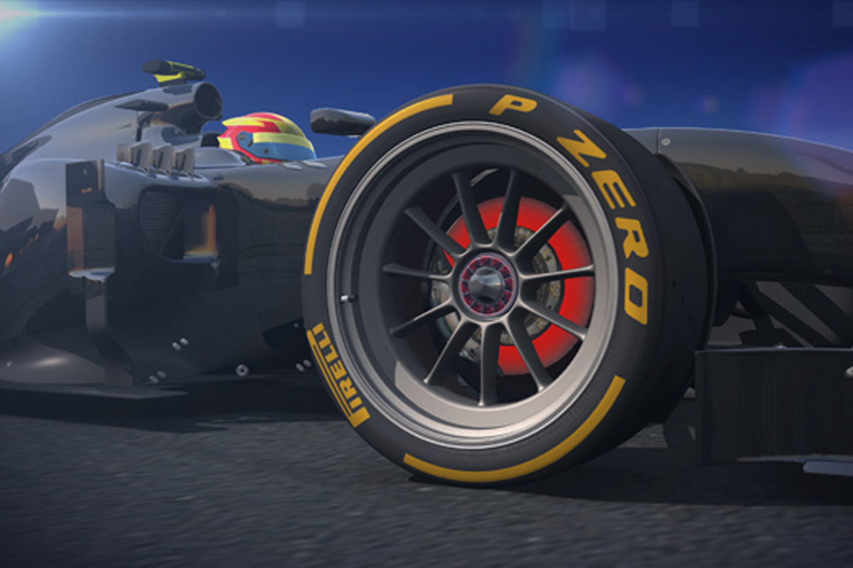 ピレリ、18インチF1タイヤの画像と動画イメージを公開