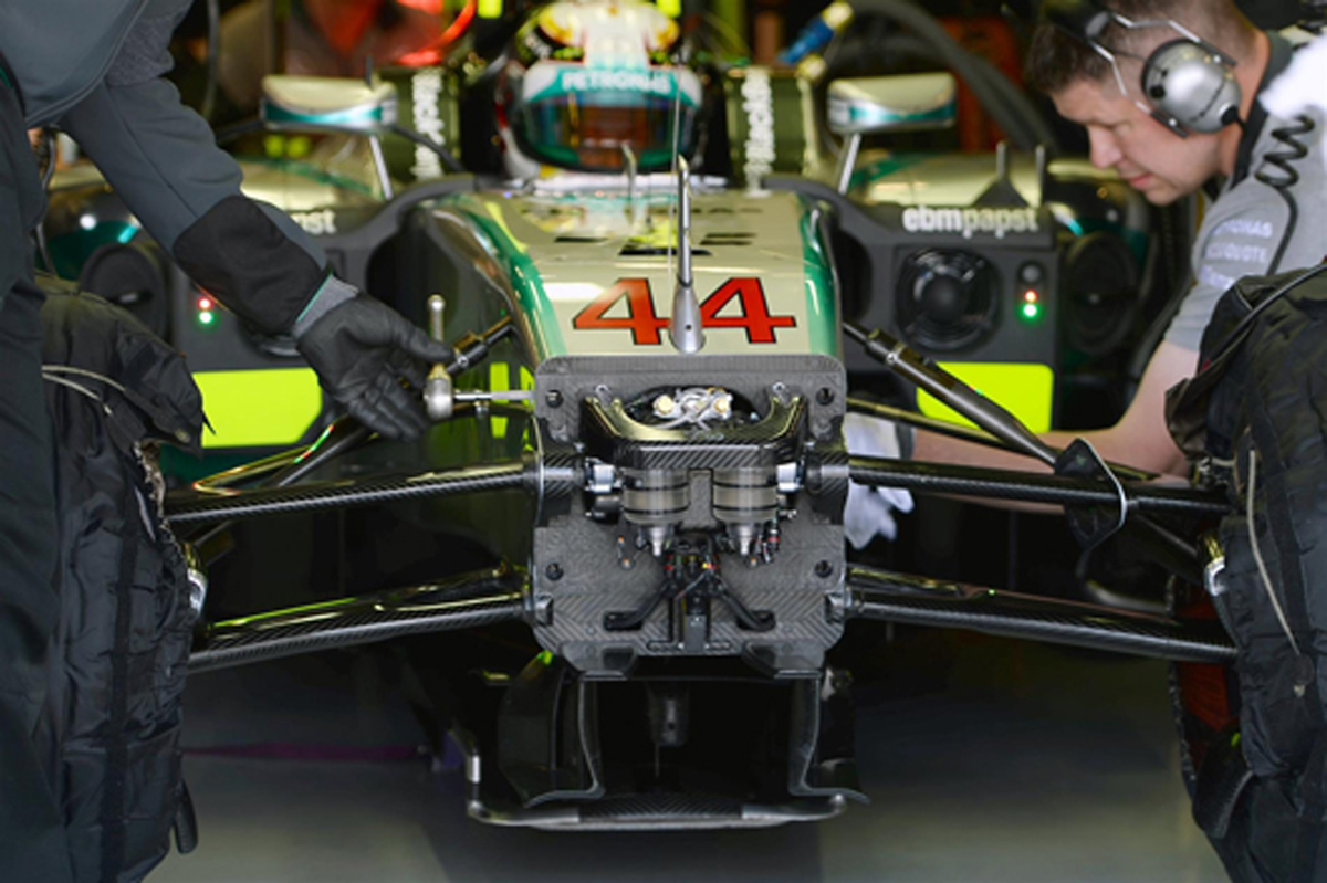 メルセデス、次戦F1ドイツGPでFRICを非搭載へ