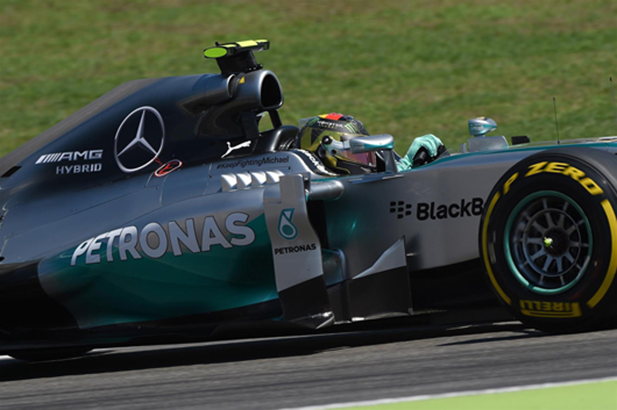 F1ドイツGP フリー走行3回目:ニコ・ロズベルグがトップタイム
