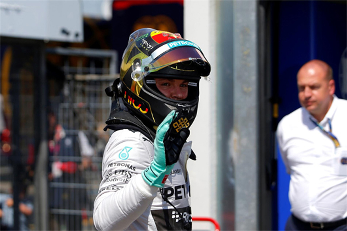 メルセデス：ニコ・ロズベルグが今季5度目のポール （F1ドイツGP予選）