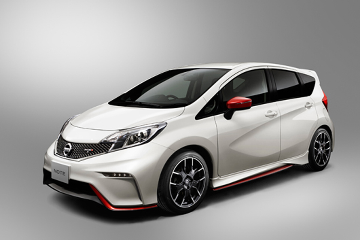 日産、2014年秋に発売予定の「ノート NISMO」を初公開