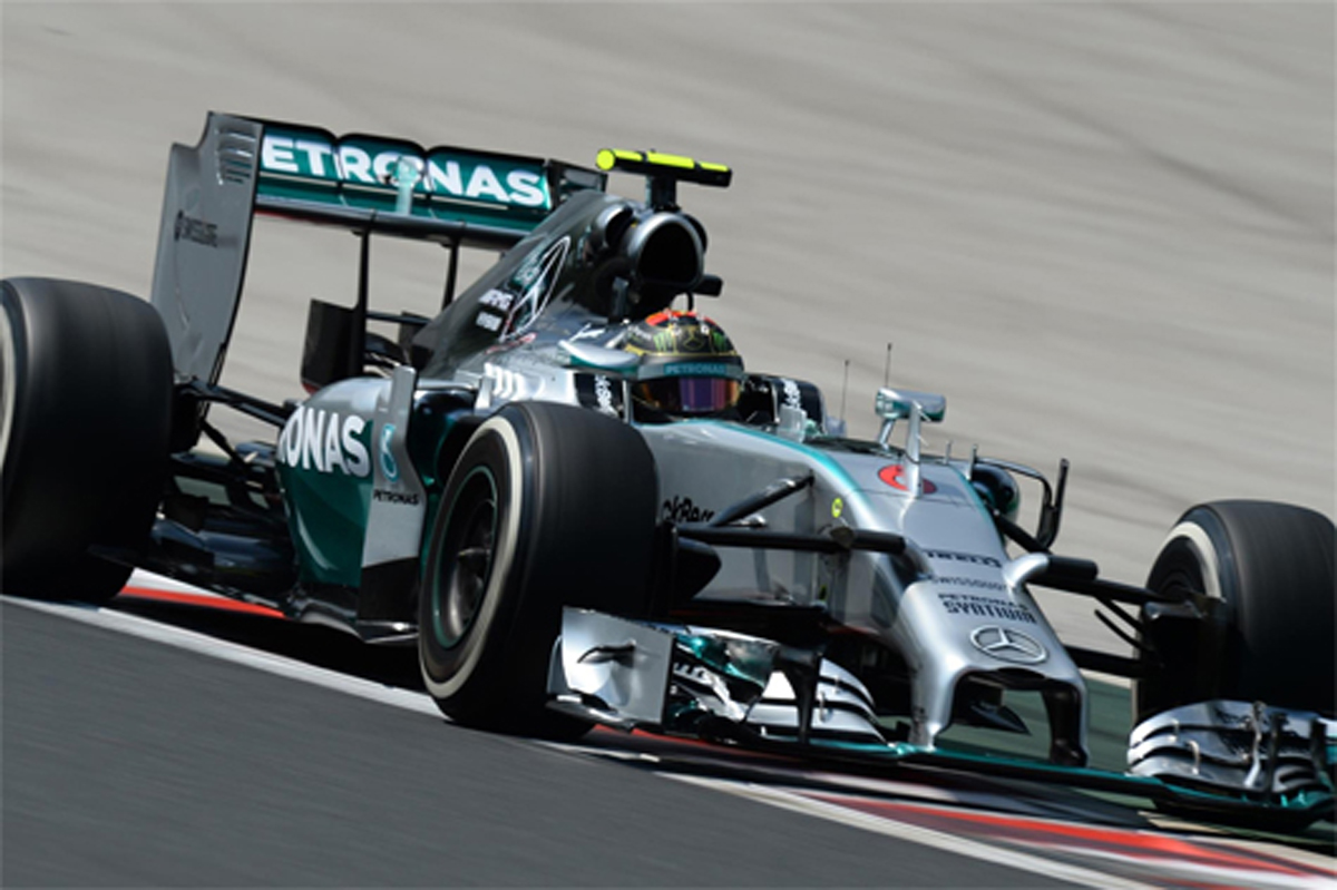 F1ハンガリーGP 予選：ニコ・ロズベルグがポールポジション