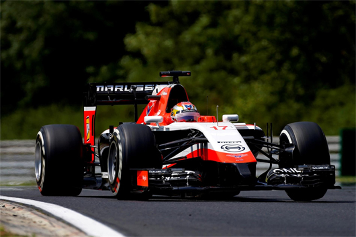 マルシャ:ジュール・ビアンキがQ2進出 (F1ハンガリーGP予選)