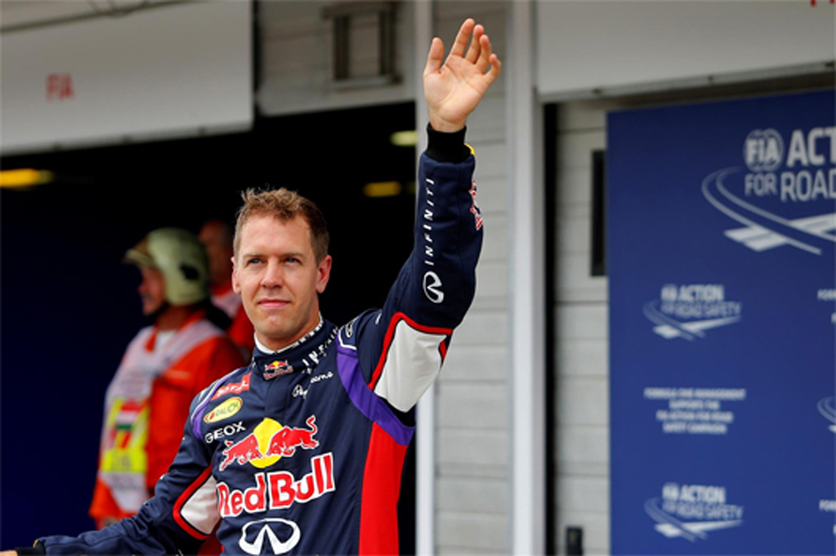 レッドブル:ベッテルが2番グリッド獲得 (F1ハンガリーGP予選)
