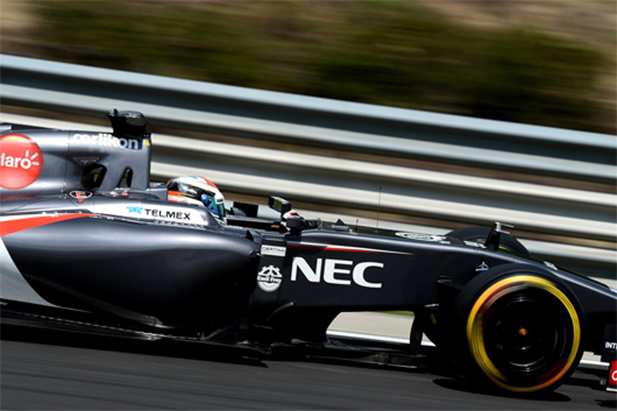 ザウバー:エイドリアン・スーティルが12番手 (F1ハンガリーGP予選)