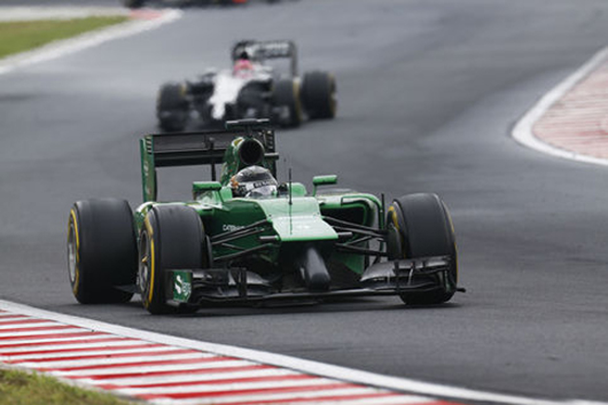 ケータハム：小林可夢偉はマシントラブルでリタイア （F1ハンガリーGP）