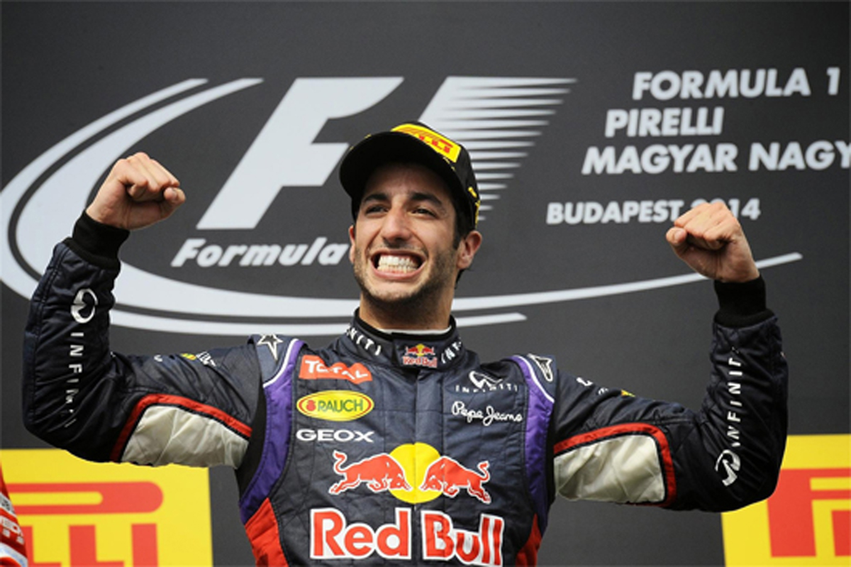 レッドブル：ダニエル・リカルドが2勝目 （F1ハンガリーGP）