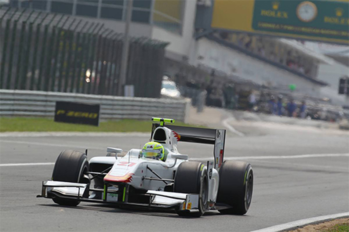 佐藤公哉、不運続くも予選は4番手と大健闘 （GP2）