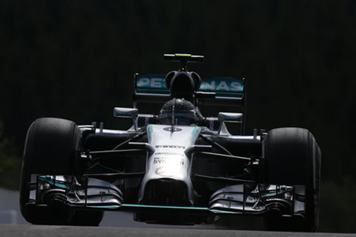 F1ベルギーGP 予選：ニコ・ロズベルグがポールポジション