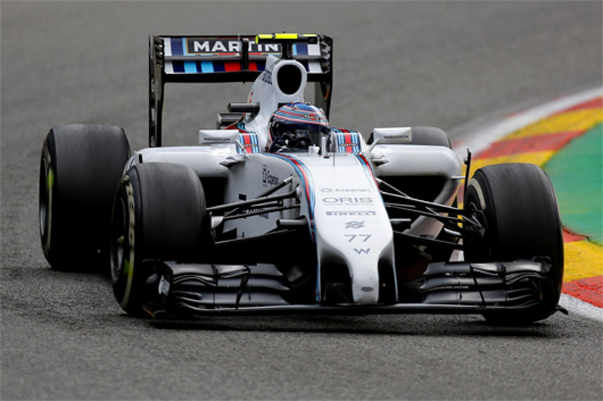 F1ベルギーGP フリー走行3回目:バルテリ・ボッタスがトップタイム