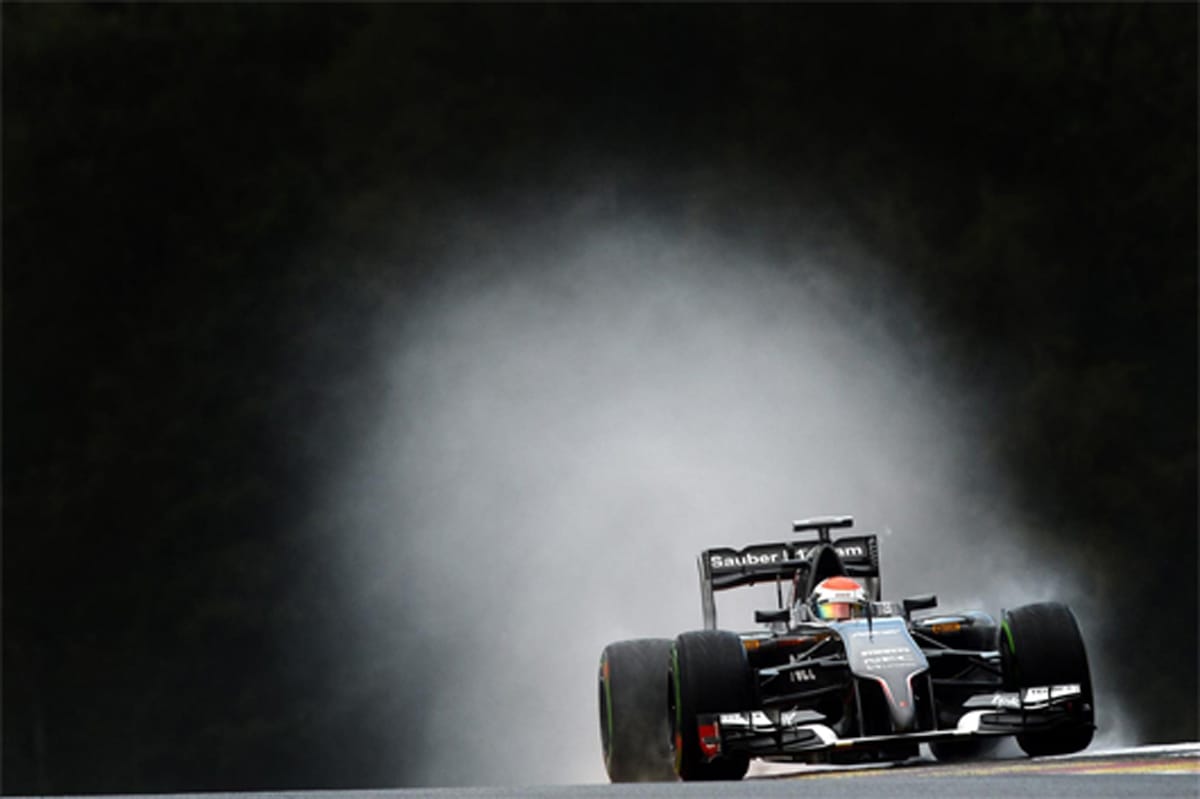 ザウバー：エイドリアン・スーティルが14番手 （F1ベルギーGP 予選）