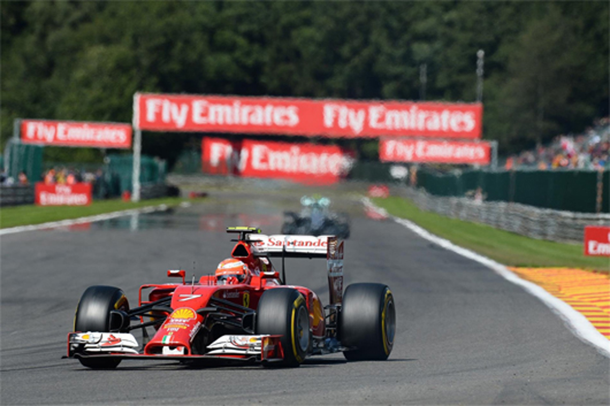 フェラーリ:キミ・ライコネンが4位入賞 (F1ベルギーGP)