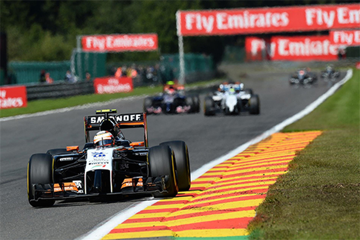 フォース・インディア：ペレスが9位フィニッシュ （F1ベルギーGP）