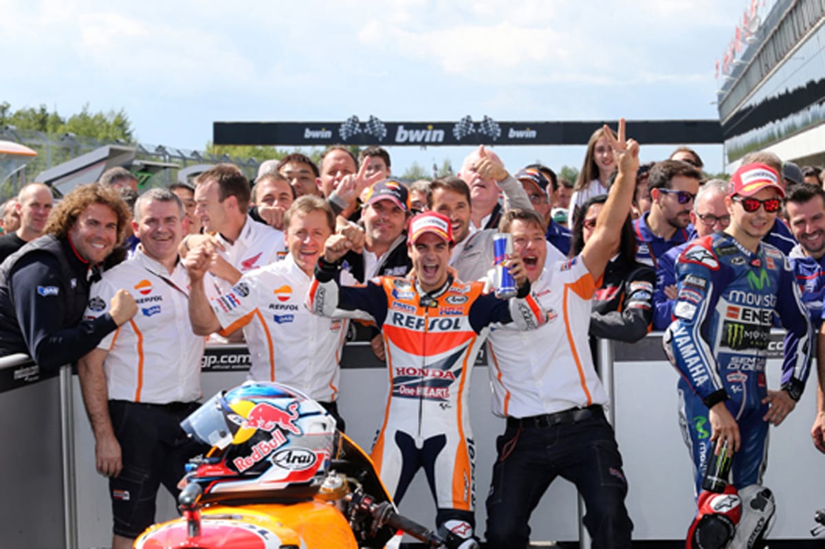 MotoGP:ダニ・ペドロサが今季初優勝、マルク・マルケスは連勝ストップ