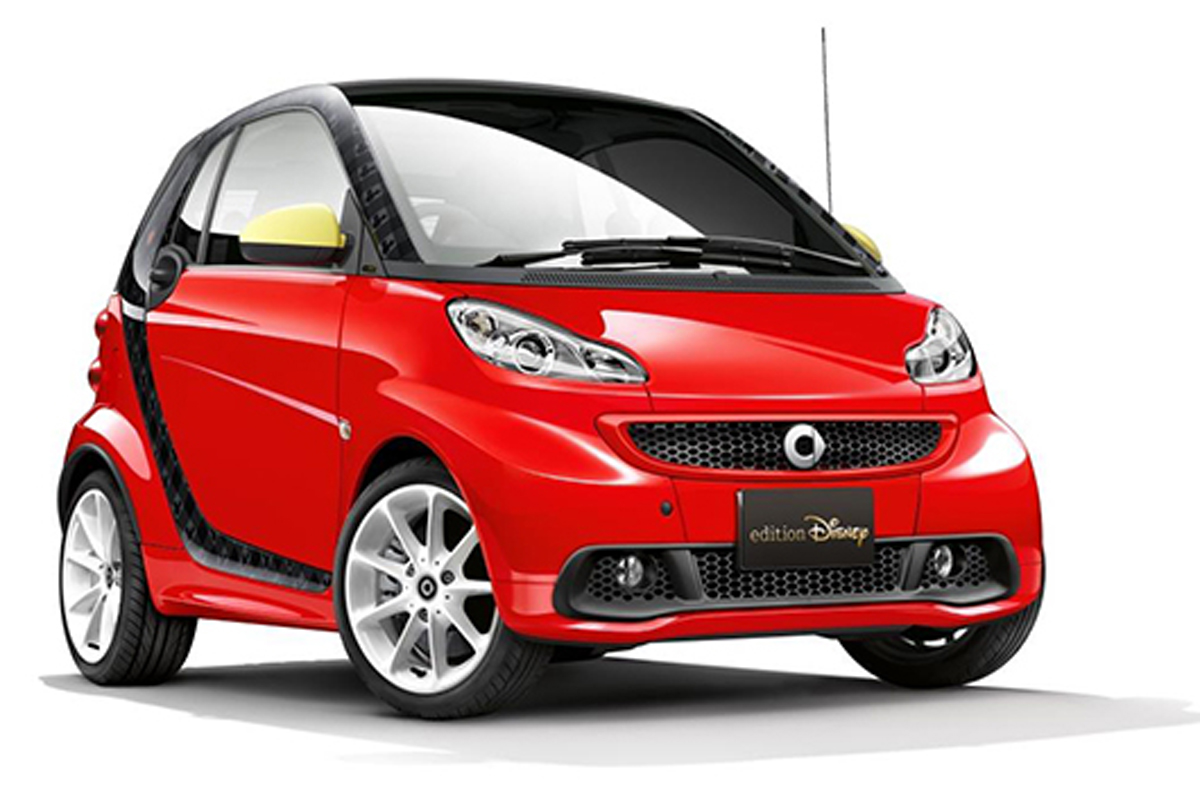 スマート、フォーツーEVの“ディズニー特別仕様車”を限定発売