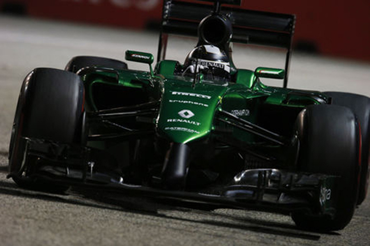 ケータハム:小林可夢偉が20番手 (F1シンガポールGP 予選)