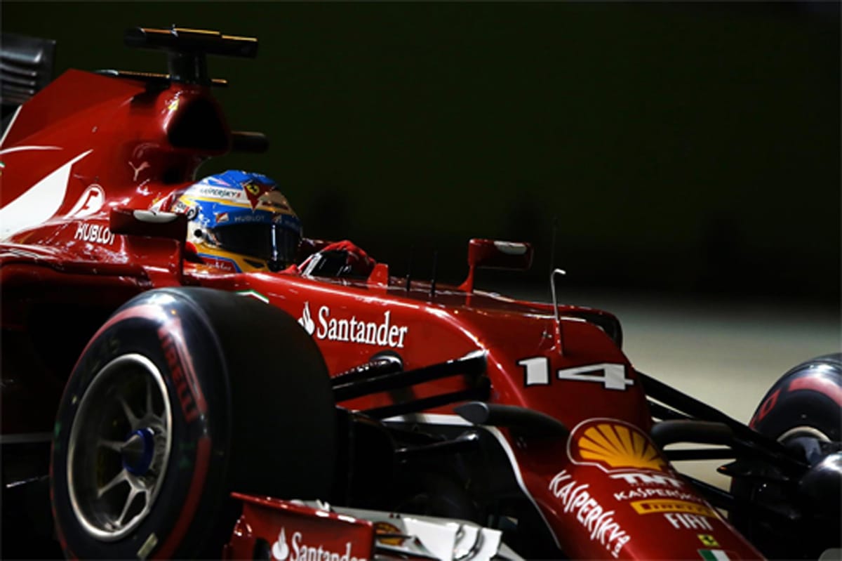 フェラーリ：フェルナンド・アロンソが5番手 （F1シンガポールGP 予選）