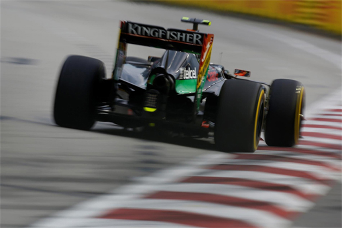 フォース・インディア:揃ってQ2敗退 (F1シンガポールGP 予選)