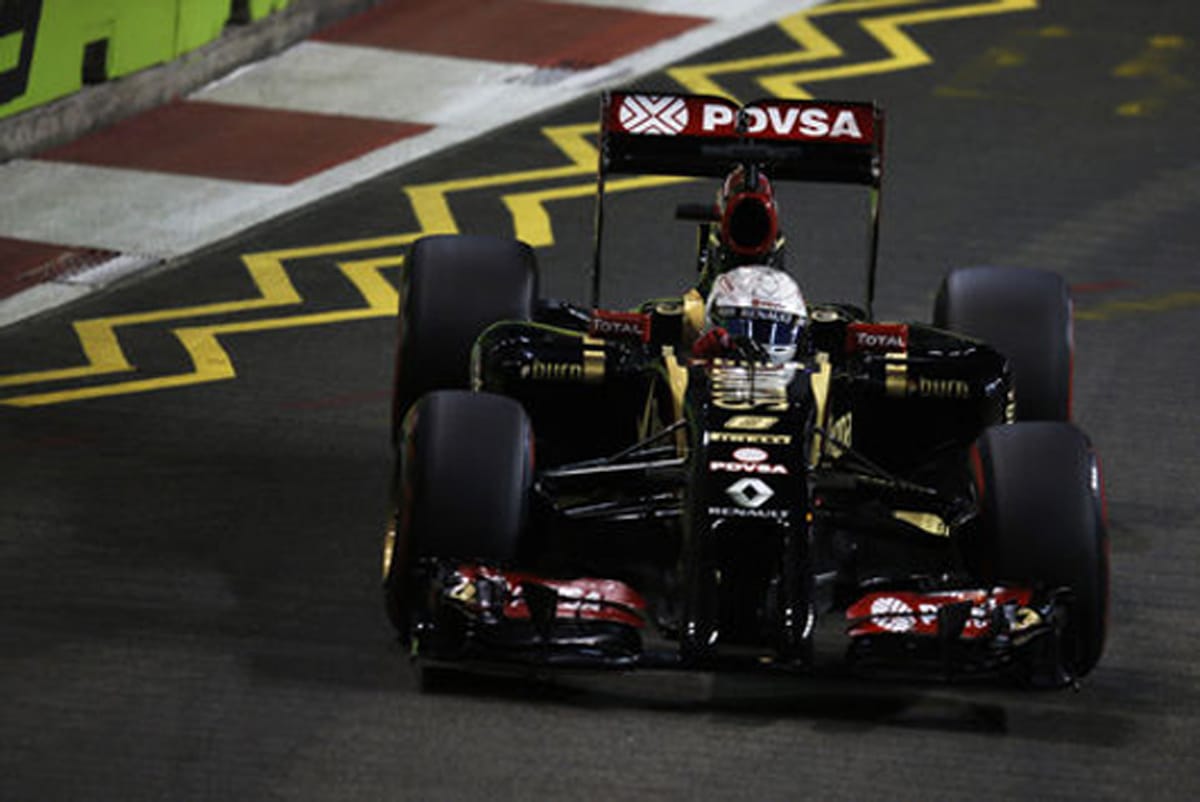 ロータス:パワーユニットのトラブルに泣く (F1シンガポールGP 予選)