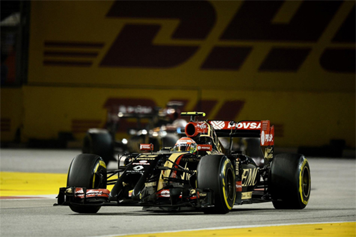 ロータス:ポイント争いに絡む (F1シンガポールGP)