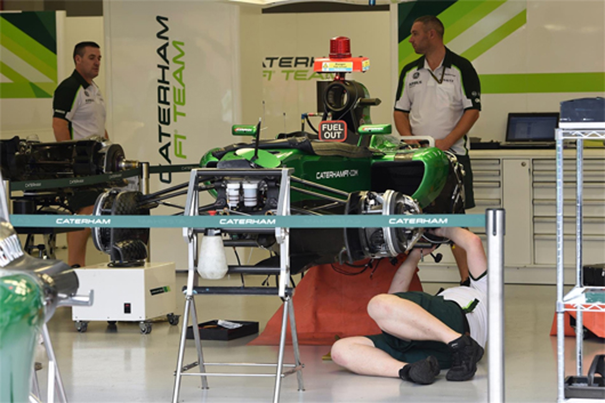 ケータハム、F1日本GPに新型フロントウイングを投入