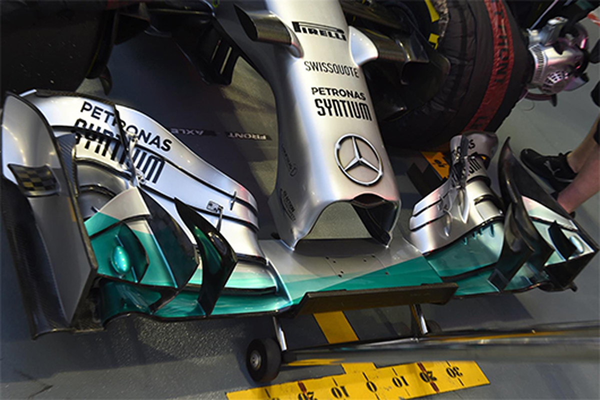 2015年のF1ノーズ規約変更、フェラーリとメルセデスに有利？