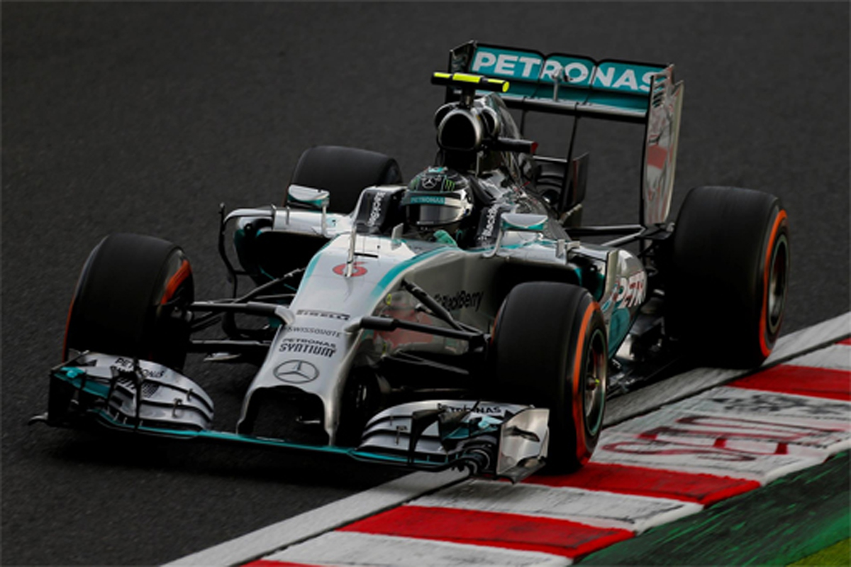 F1日本GP 予選：ニコ・ロズベルグがポールポジション