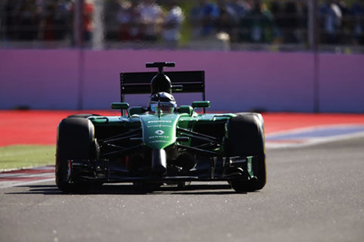 ケータハム:小林可夢偉は19番手 (F1ロシアGP予選)