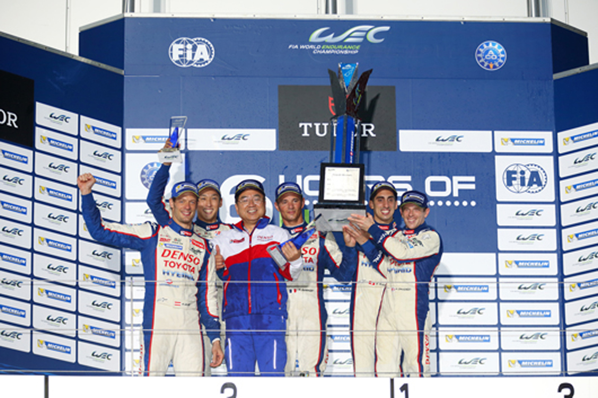 トヨタ、1-2フィニッシュでホームレース3連覇 (WEC第5戦富士)