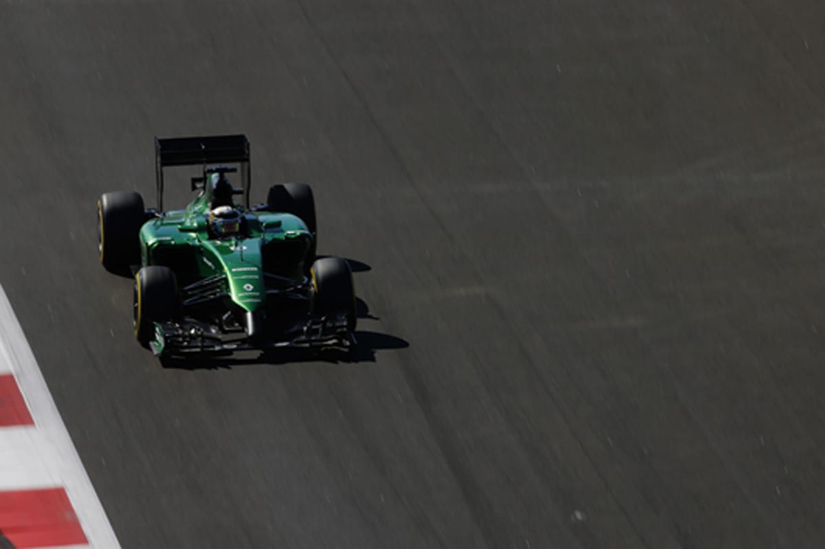 ケータハム:小林可夢偉はリタイア (F1ロシアGP)