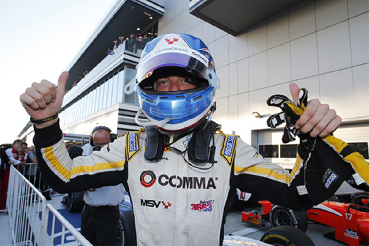 ジョリオン・パーマー、GP2のチャンピオンを獲得