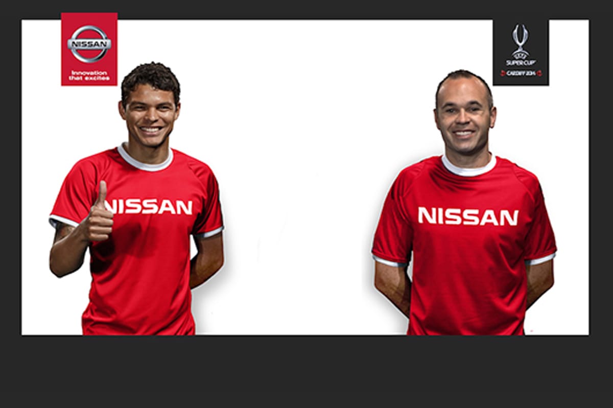 日産、イニエスタとチアゴ・シウバをグローバル・アンバサダーに任命